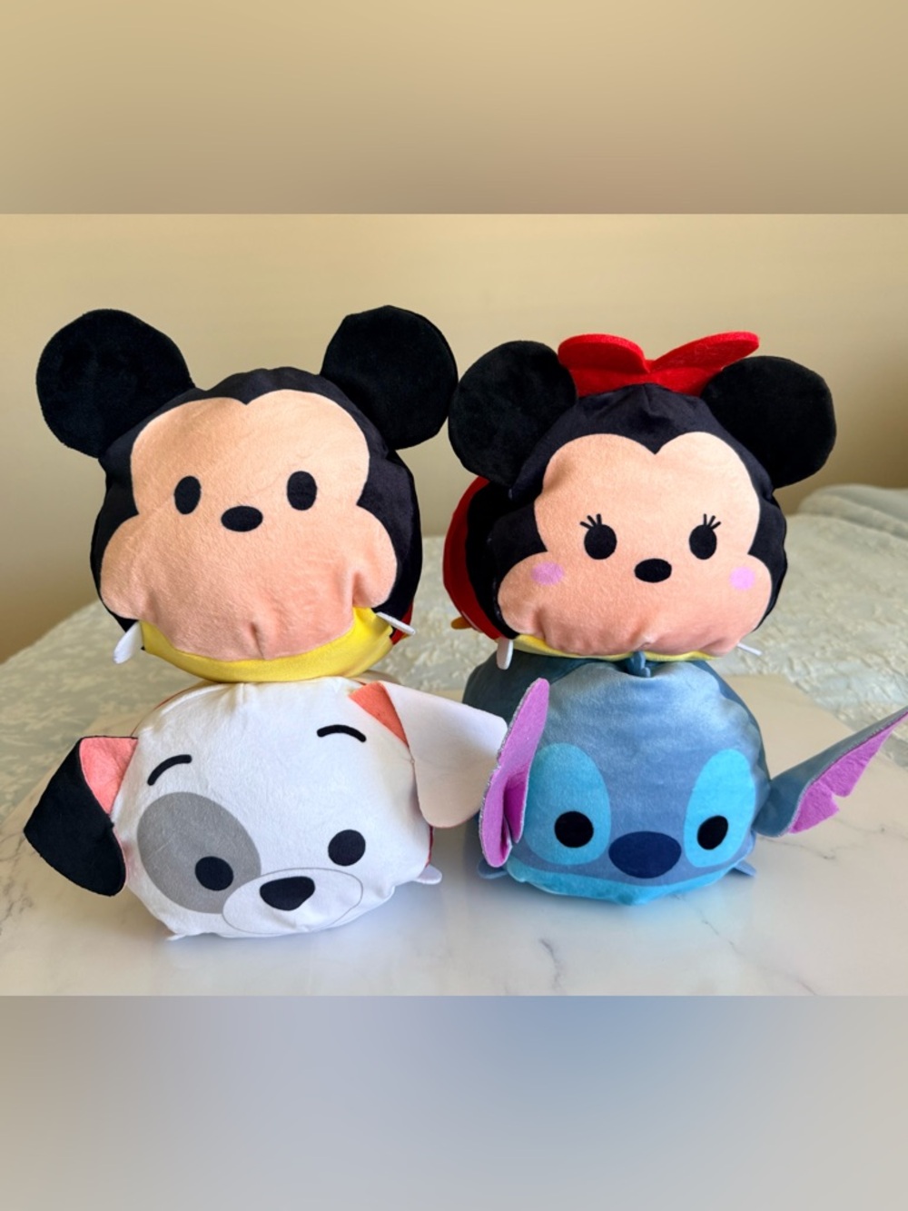 Disney Tsum Tsum Plush Set of 4